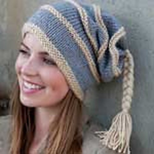 Ravelry Tassel Beanie pattern by Marilyn Losee