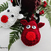 Rudolf the Reindeer Ornament pattern 