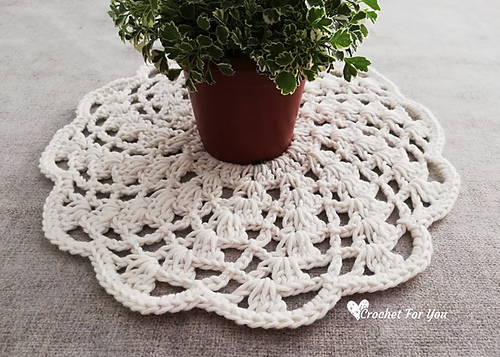 Spiral Lace Doily photo 6