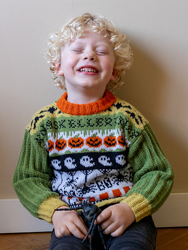 Halloween-genser 