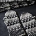 Snowy Evening Woods Mittens pattern 