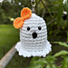 Picot Ghost keychain pattern 