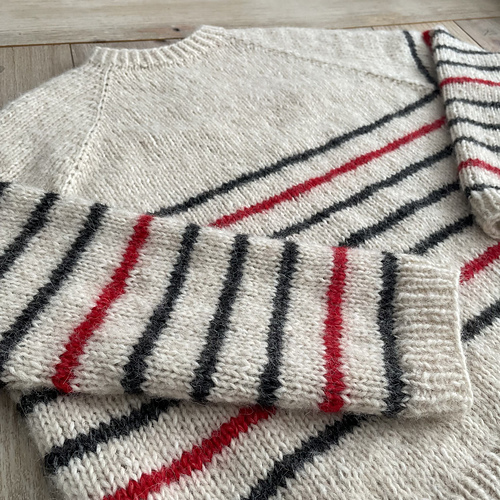 Ravelry Warmup Sweater pattern by Espace Tricot