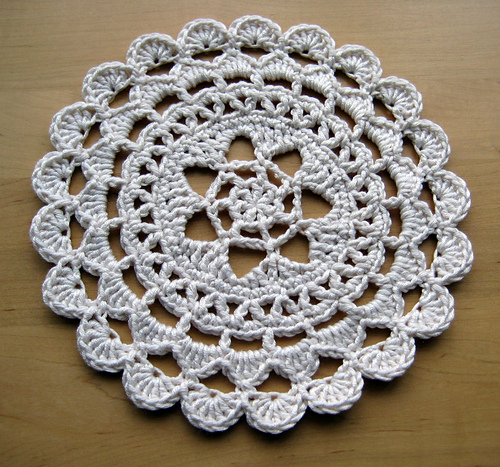 Passion Flower Doily photo 1