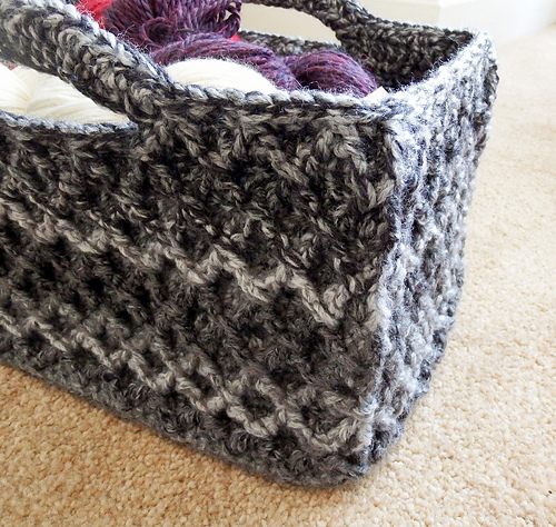Rectangular Diamond Trellis Basket photo 4