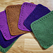 Diagonal Moss Stitch Washcloth photo 3
