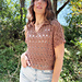 The Boxy Blooms Pullover pattern 