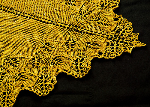 Ginkgo Shoulderette Shawl photo 5
