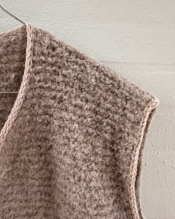 Ravelry: My Effortless Teddy Vest pattern by Kiss The Knit