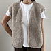 My Effortless Teddy Vest pattern 
