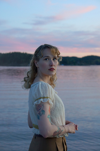 Folklore Ruffles Top - Fabel Knitwear