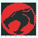 Thundercats logo pattern 