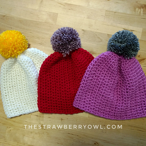 Pompom Slouch Hat photo 4