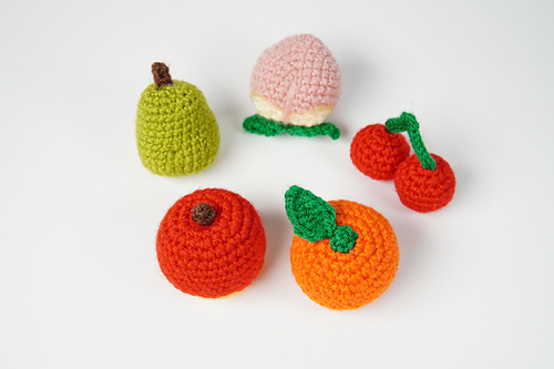 Amigurumi Animal Crossing Fruit