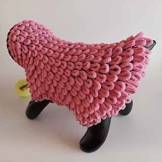 Fuzzy Plush Cat Dog Coat