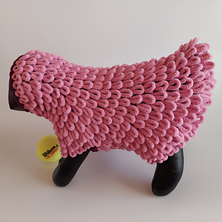 Fuzzy Plush Cat Dog Coat