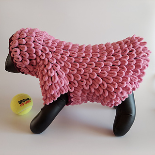 Fuzzy Plush Cat Dog Coat