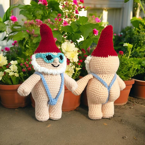 Mankini Gnome - Trish Hoskin