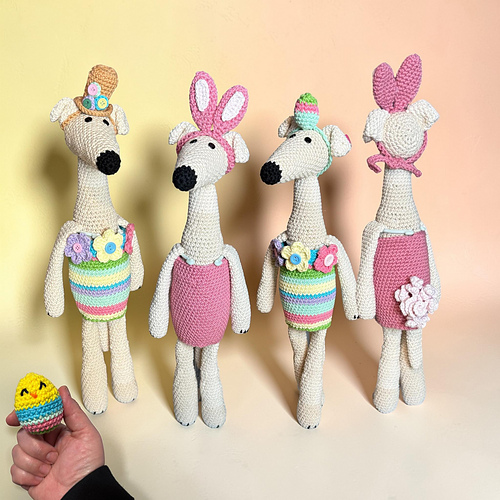 Long Dog Spring Easter Outfits