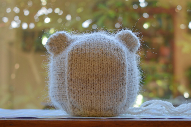 Newborn Bonnet Teddy #35