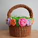 Spring Floral Basket pattern