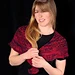 Barefoot and Bordeaux Shawlette pattern 