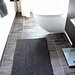 Grey Bath Mat pattern 