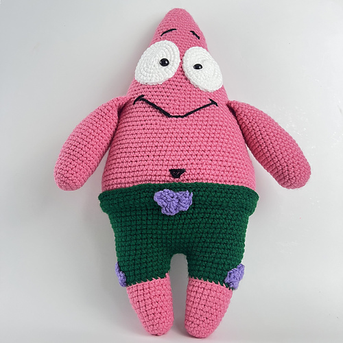 Patrick Star-dokke (Amigurumi) - Finolca Crochet