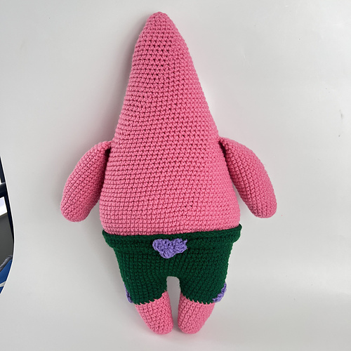 Patrick Star-dokke (Amigurumi) - Finolca Crochet