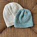 Simple Garter Brim Baby Hat pattern 