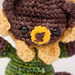 Sunflower Bear pattern 