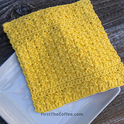 Spiked Cotton Dishcloth photo 2