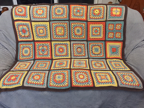 2017 Crochet A Block Throw photo 8