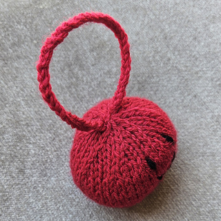 Knitted Red Nose Decoration