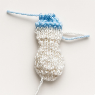 Little Knitted Snowman Body