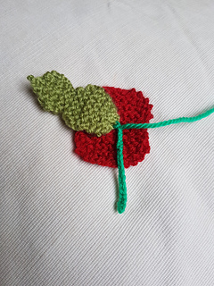 Attaching Poppy Stem