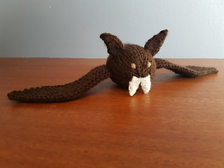 Halloween Knitted Bat Toy