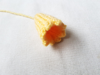 Knitted Daffodil Trumpet