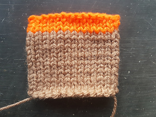 Square Knitted Monster Body