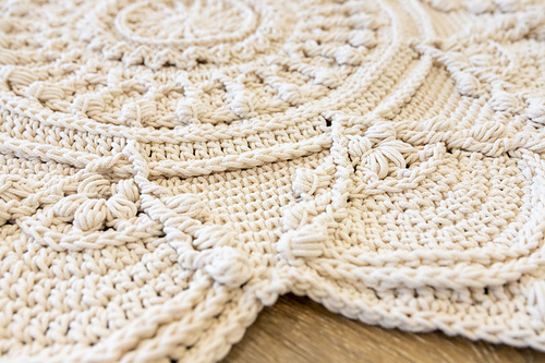 Ravelry: Flora Floor Rug pattern by Periwinkle Crochet