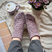 Socks Sanduhr pattern