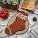 Socks Kurbis pattern