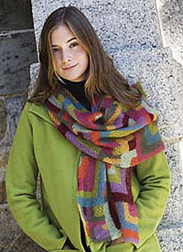 Modern Quilt Wrap Scarf photo 1
