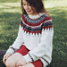 Forest Berry Sweater pattern 