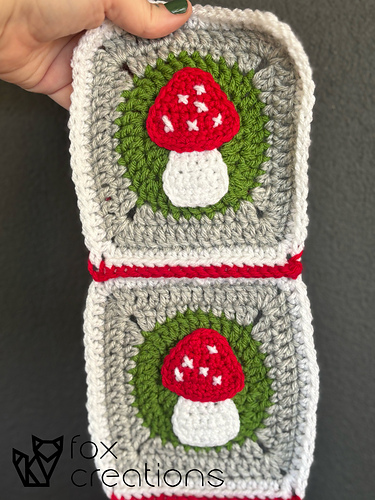 Sopp Granny Square - Monica Fox