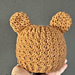 No-Sew Teddy Bear Ear Beanie (Add On) pattern