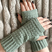 Lemon Peel Fingerless Gloves pattern 