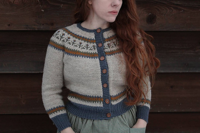 Ravelry: Poppy Adult Cardigan pattern 