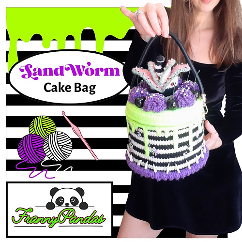 Sandworm Cake Bag