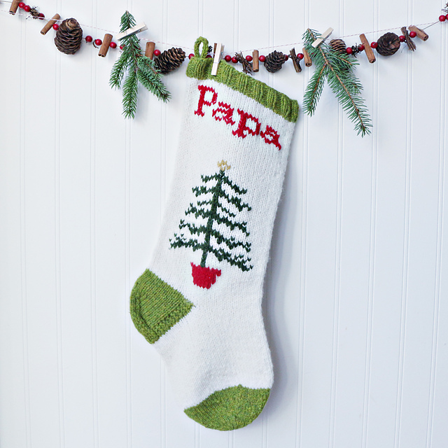 Tannenbaum Stocking